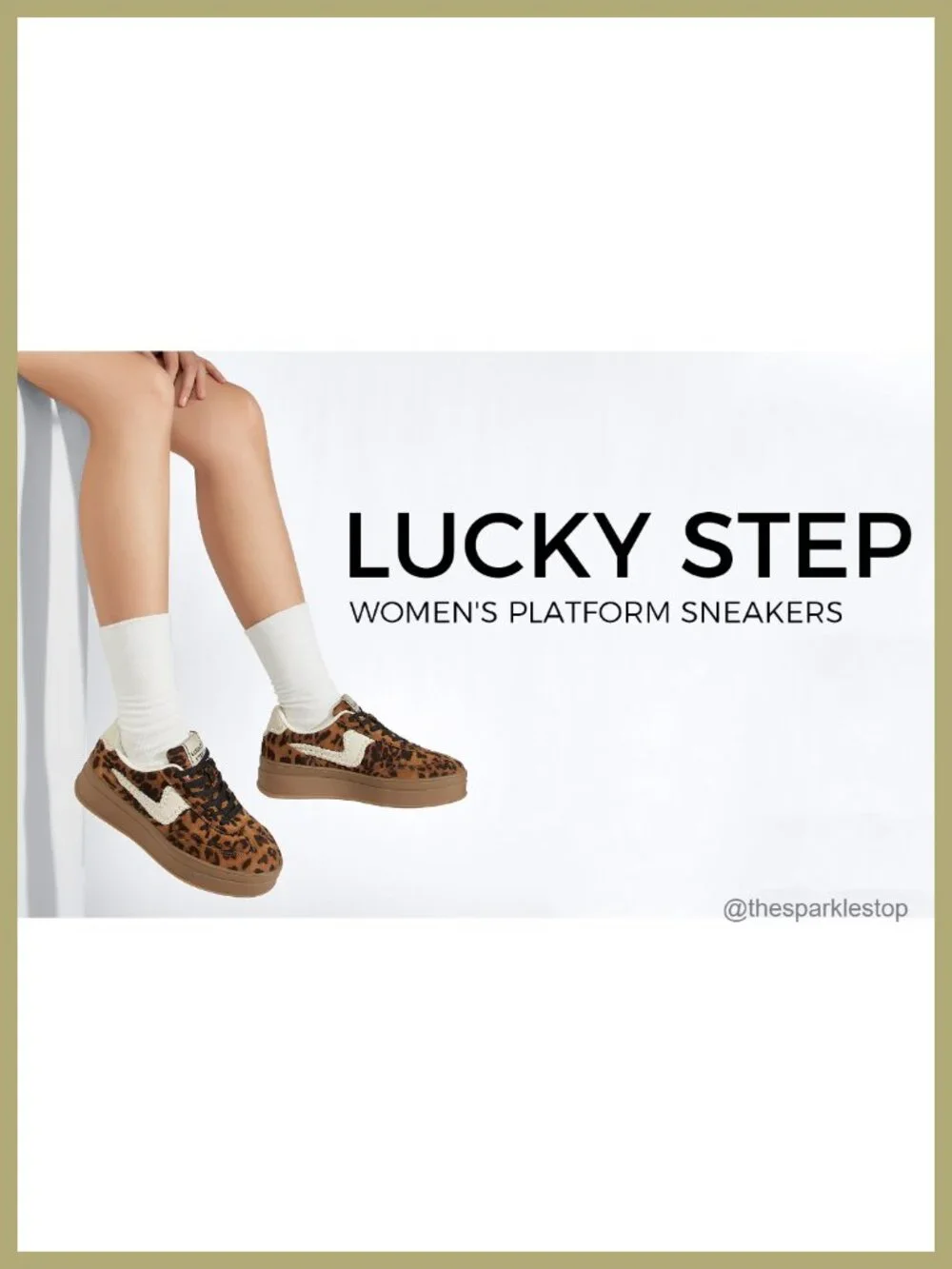 Women's Platform Fashion Sneakers Thick Sole Faux Leather Suede Lace-Up